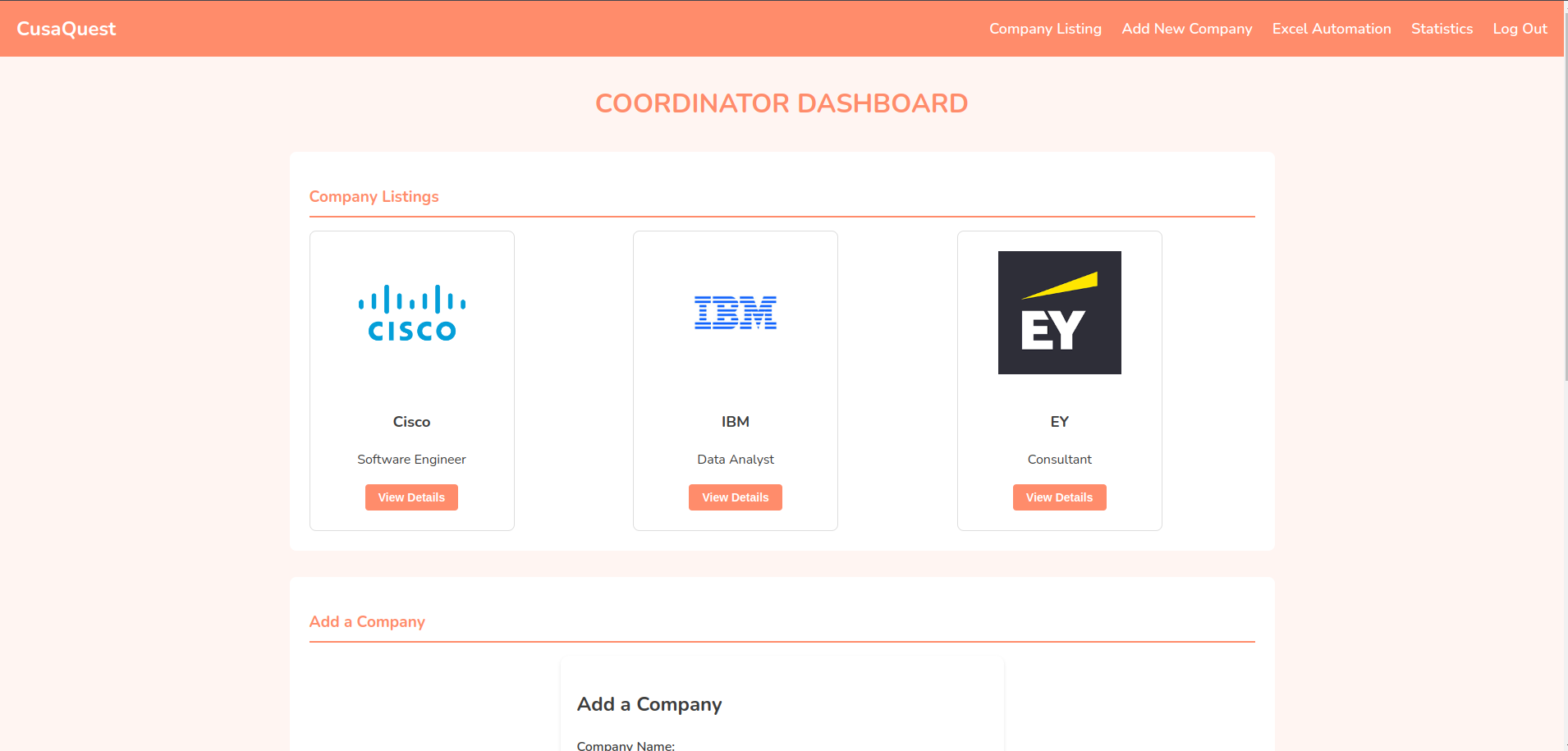 Placement Management System
